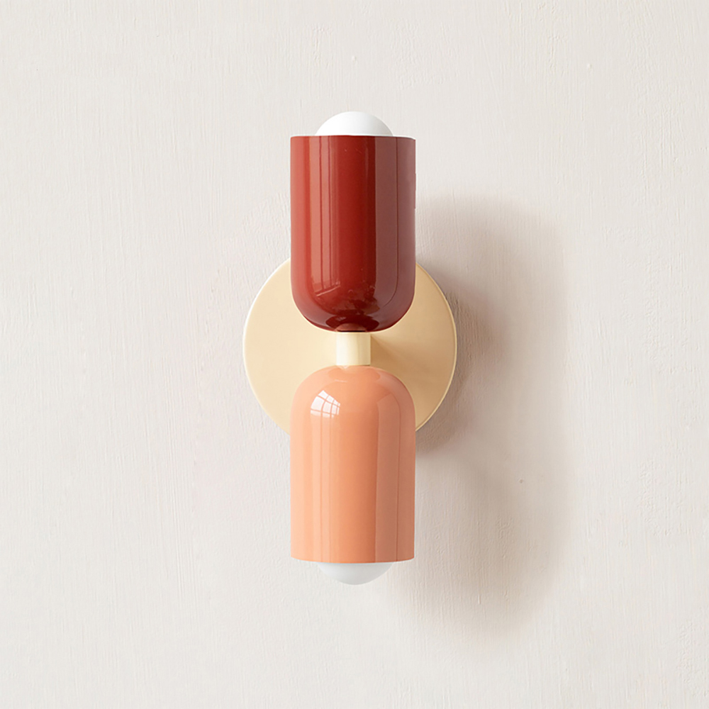 Baby Nursery Wall Lights - Nordic Wandleuchte Bunte Doppelkopf Wandleuchten für
