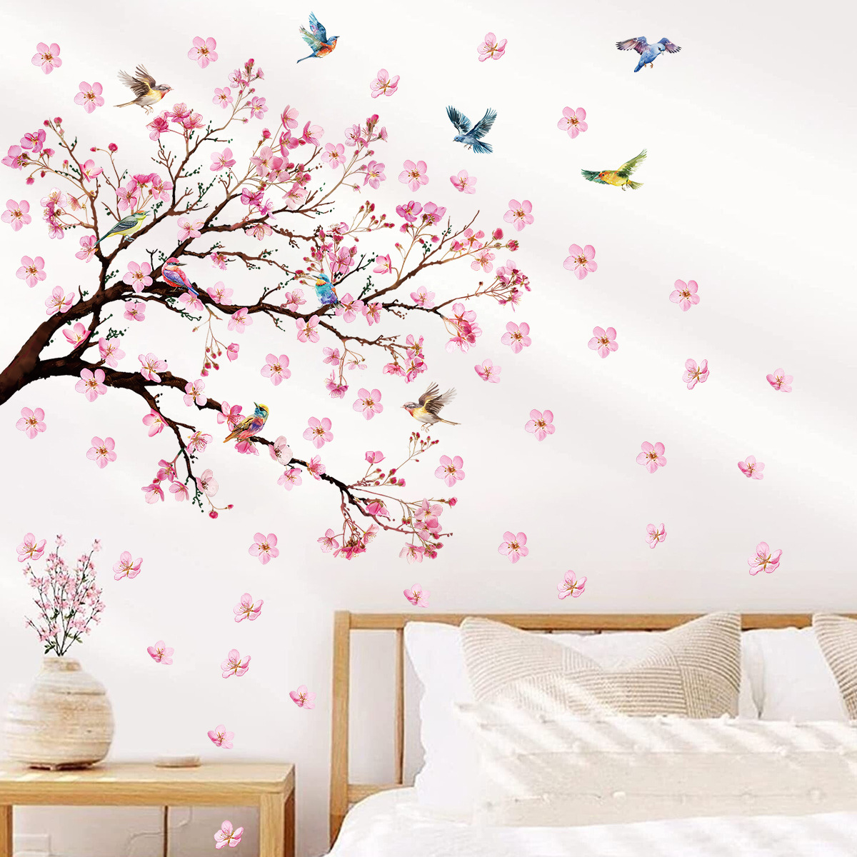 Aquarell Vogel Blume Wandaufkl – Baby Girl Nursery Quotes Bewertung und Preis