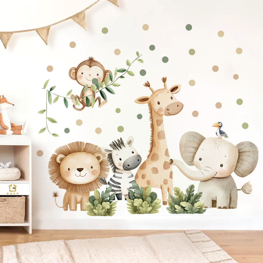 Boho Waldtiere Wandaufkleber f – Baby Nursery Decor Girl Bewertung und Preis
