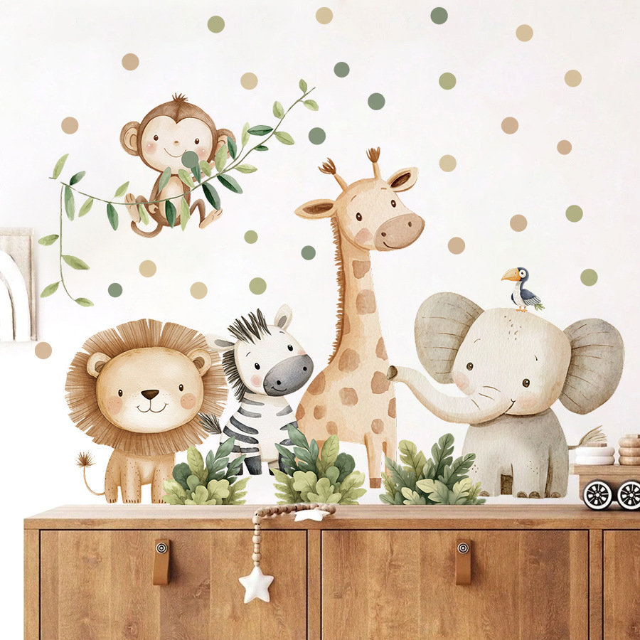 Boho Waldtiere Wandaufkleber f – Baby Nursery Decor Girl Bewertung und Preis