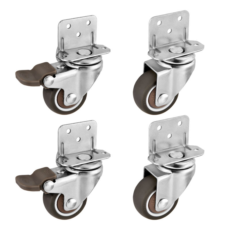 4 Stück L-Typ-Möbelrollen, rob – Baby Nursery Trolley Bewertung und Preis