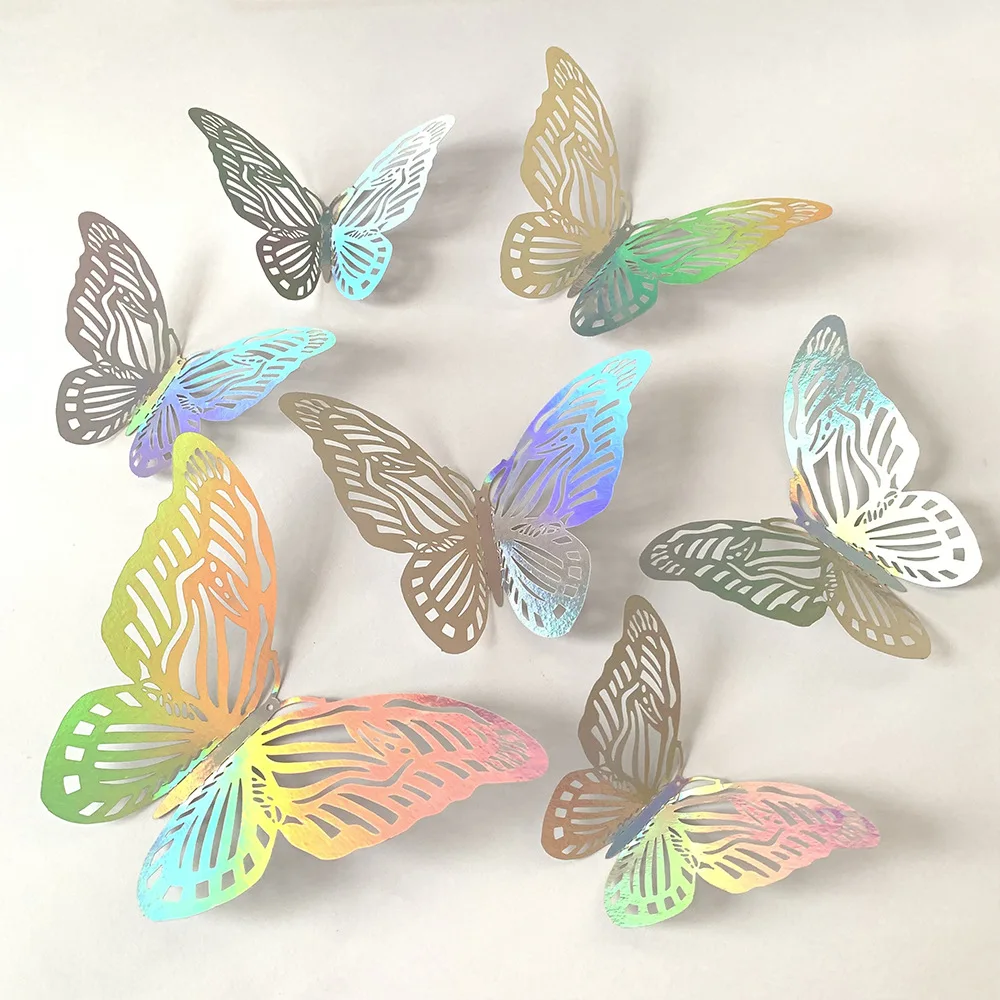 12 Stück bunte silberne Schmet – Baby Girl Nursery Quotes Bewertung und Preis
