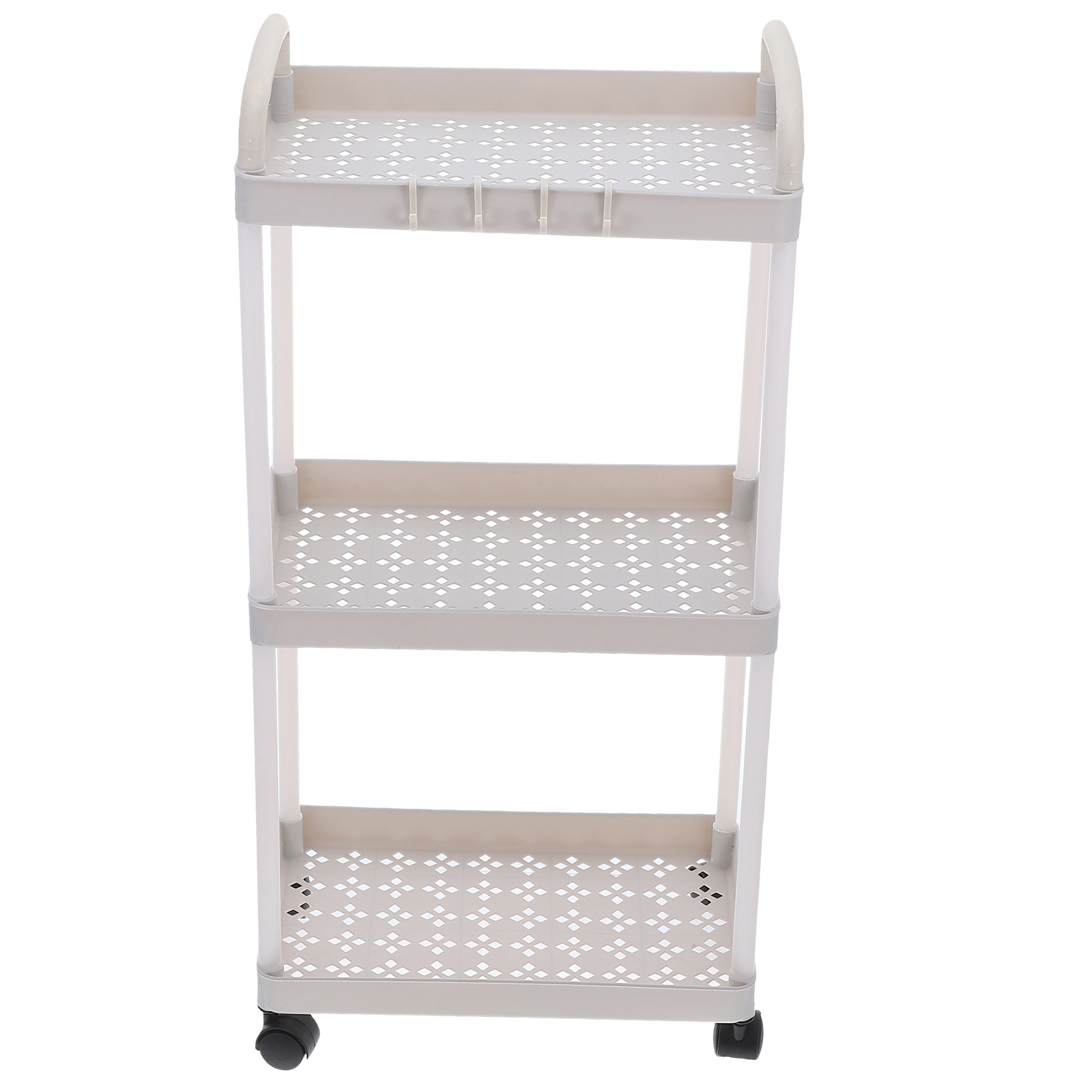 3-stöckiger Kunststoff-Aufbewa – Baby Nursery Trolley Bewertung und Preis