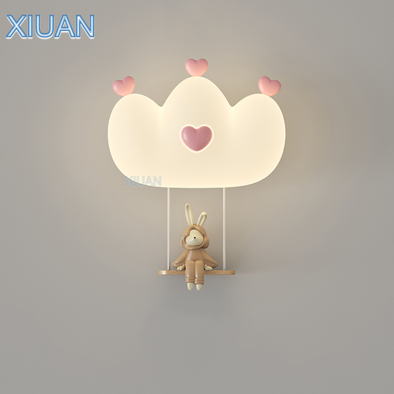 Romantische rosa Krone Wand le – Baby Nursery Wall Lights Bewertung und Preis