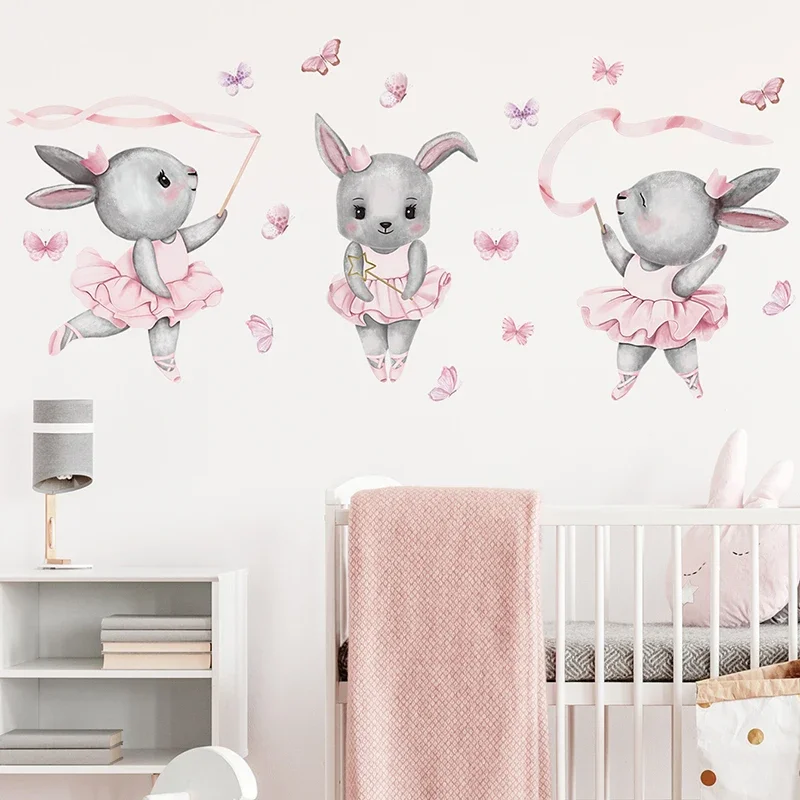 Handbemalte Ballett-Häschen-Ka – Baby Girl Nursery Quotes Bewertung und Preis