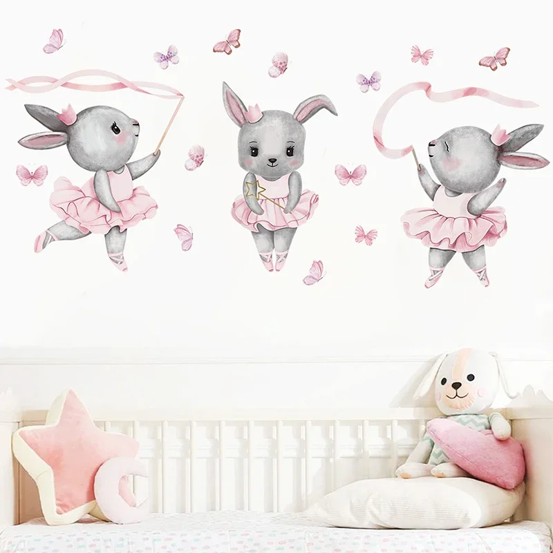 Handbemalte Ballett-Häschen-Ka – Baby Girl Nursery Quotes Bewertung und Preis