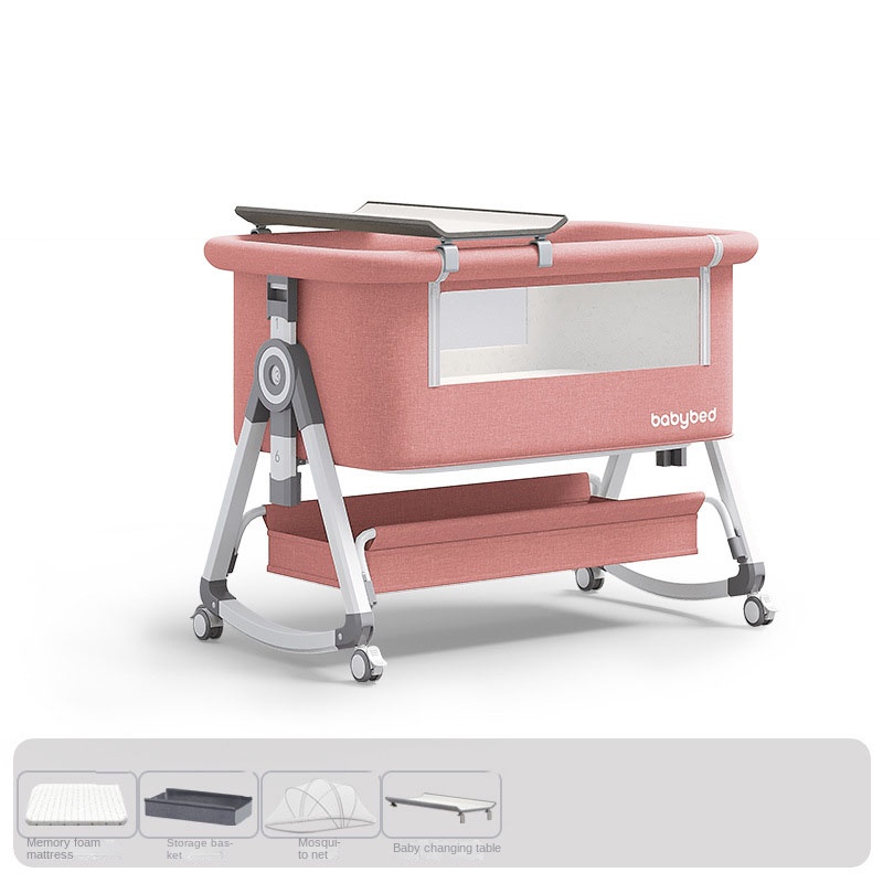 Babybett, Tragbar und Verstell – Baby Nursery Trolley Bewertung und Preis