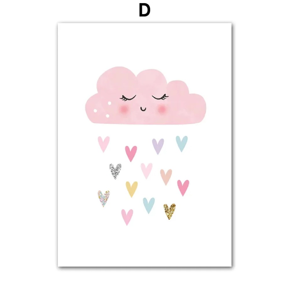 Rosa Einhorn Kaninchen Regenbo – Baby Nursery Decor Girl Bewertung und Preis