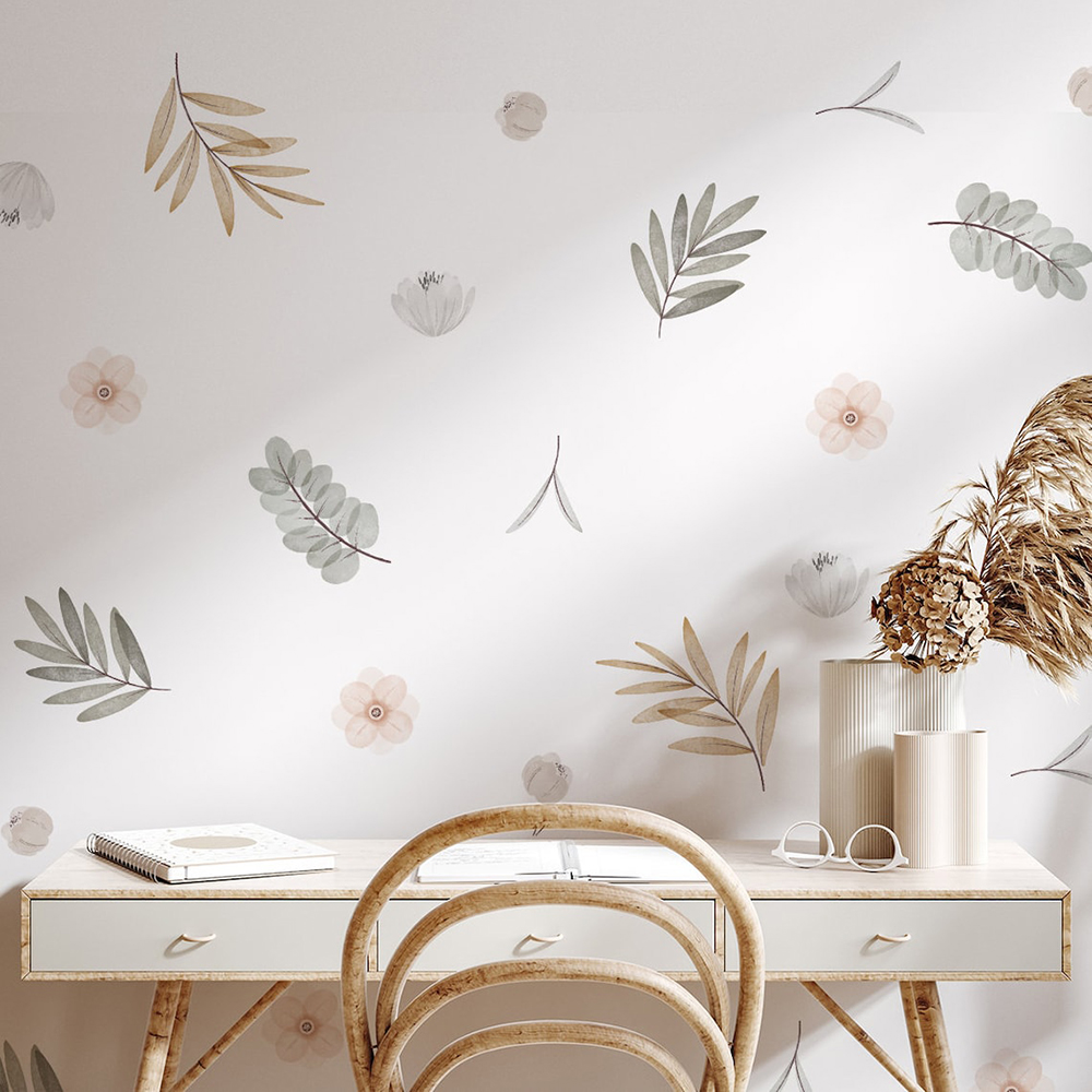 Boho Blätter Botanische DIY Wa – Baby Girl Nursery Quotes Bewertung und Preis