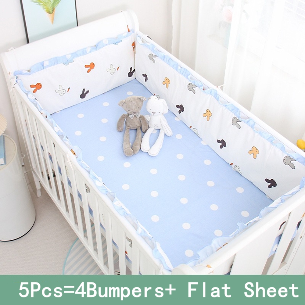 5Pcs Krippe Bettwäsche Set Mäd – Baby Nursery Decor Girl Bewertung und Preis