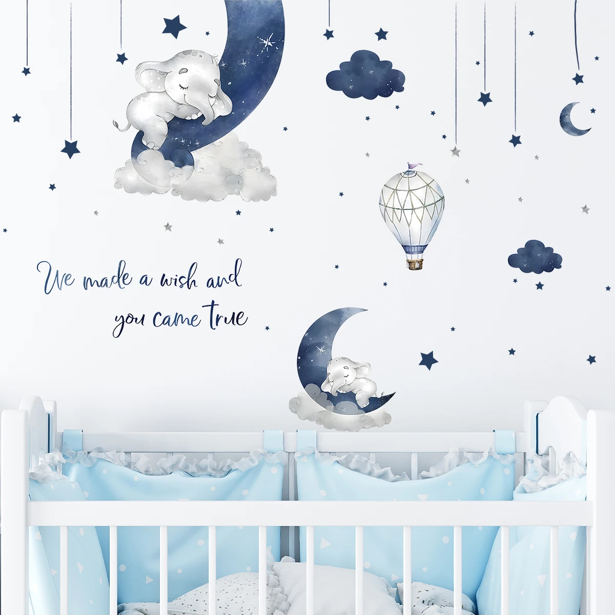 1 Stück Cartoon Tier Elefant W – Baby Girl Nursery Quotes Bewertung und Preis