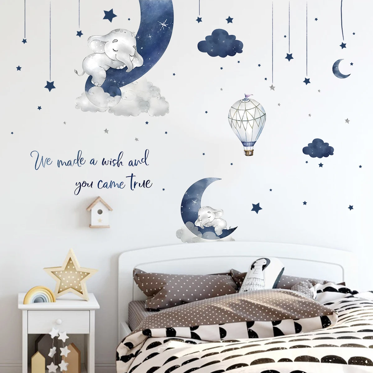 1 Stück Cartoon Tier Elefant W – Baby Girl Nursery Quotes Bewertung und Preis