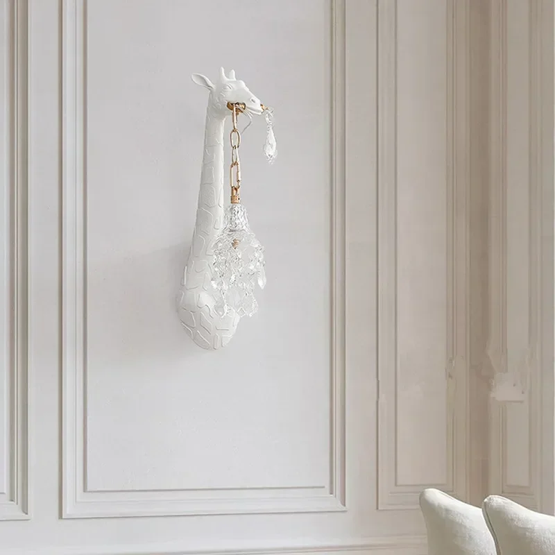 Nordic Neue Harz Giraffe LED W – Baby Nursery Wall Lights Bewertung und Preis