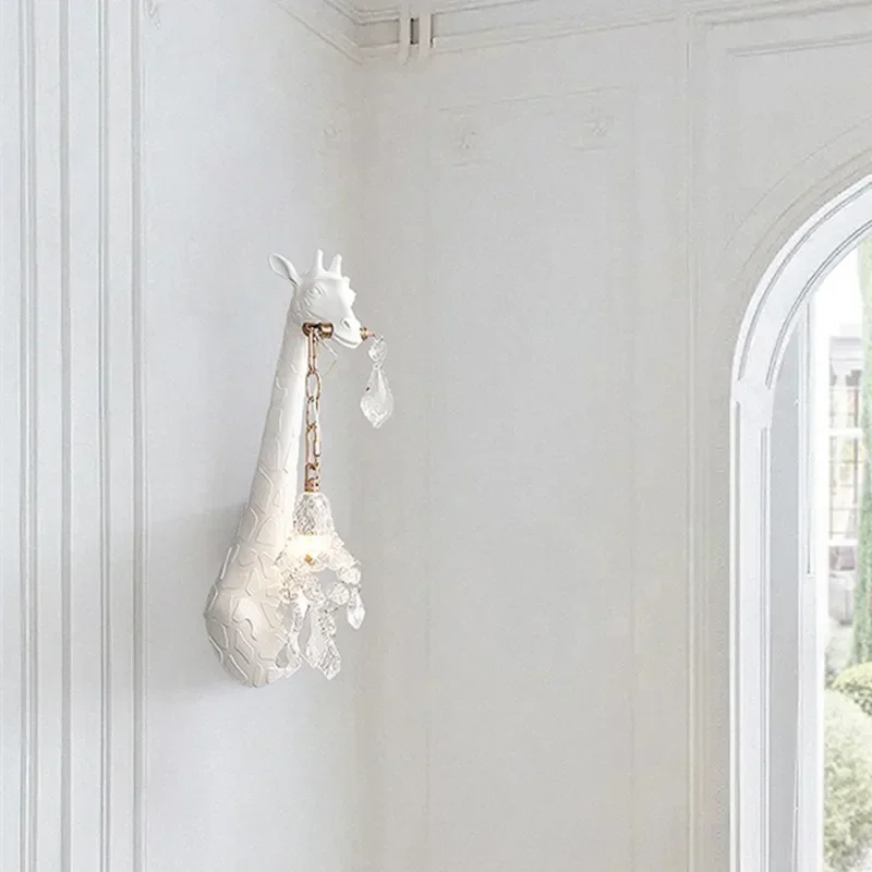 Nordic Neue Harz Giraffe LED W – Baby Nursery Wall Lights Bewertung und Preis